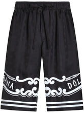 logo print bermuda shorts